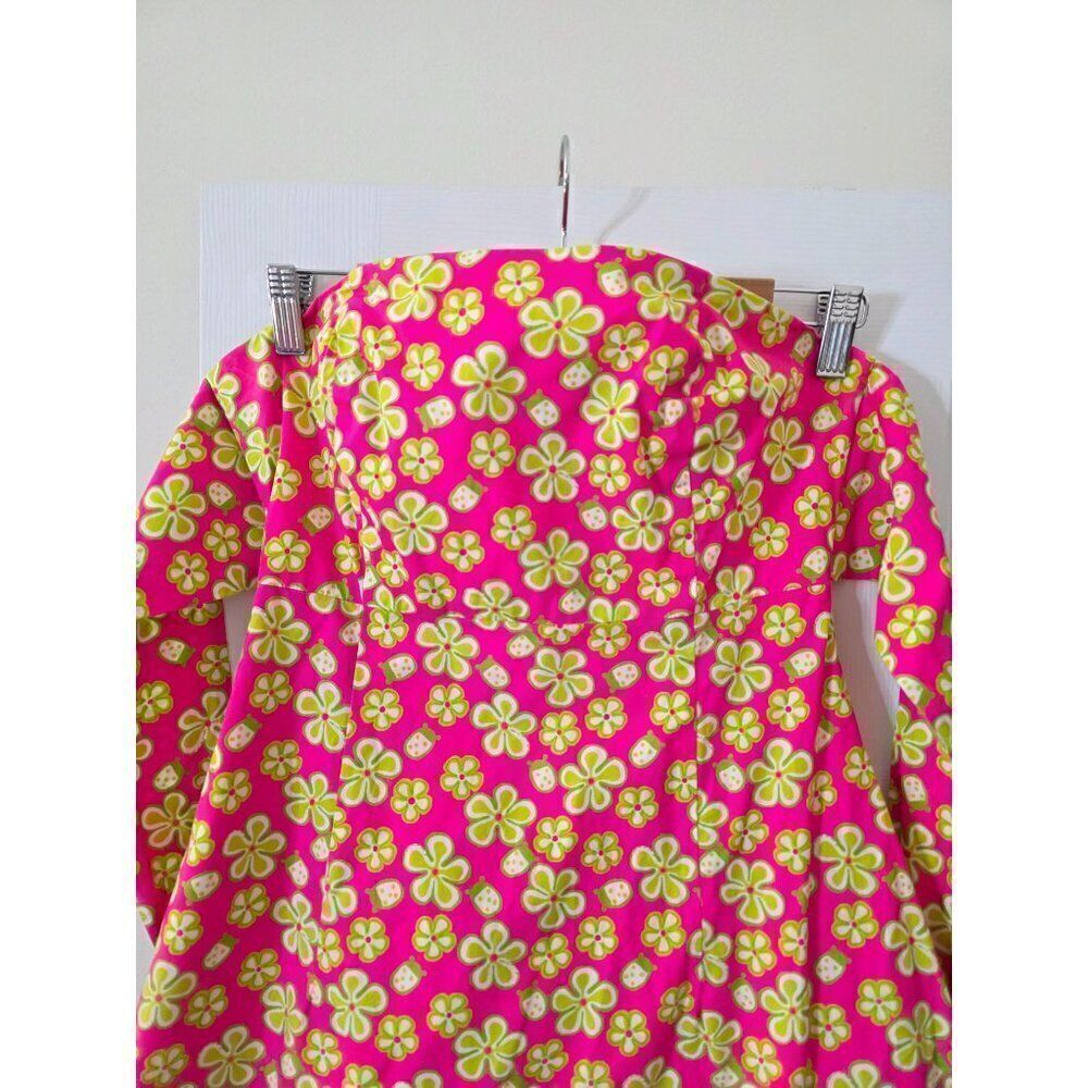 VTG Lilly pulitzer Sleeveless Floral Mini Dress 4 - Picture 3 of 7